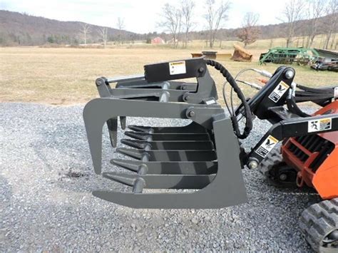 cid skid steer attachments|cid grapple attachment.